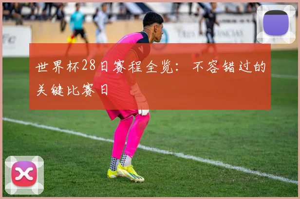 世界杯28日赛程全览:不容错过的关键比赛日